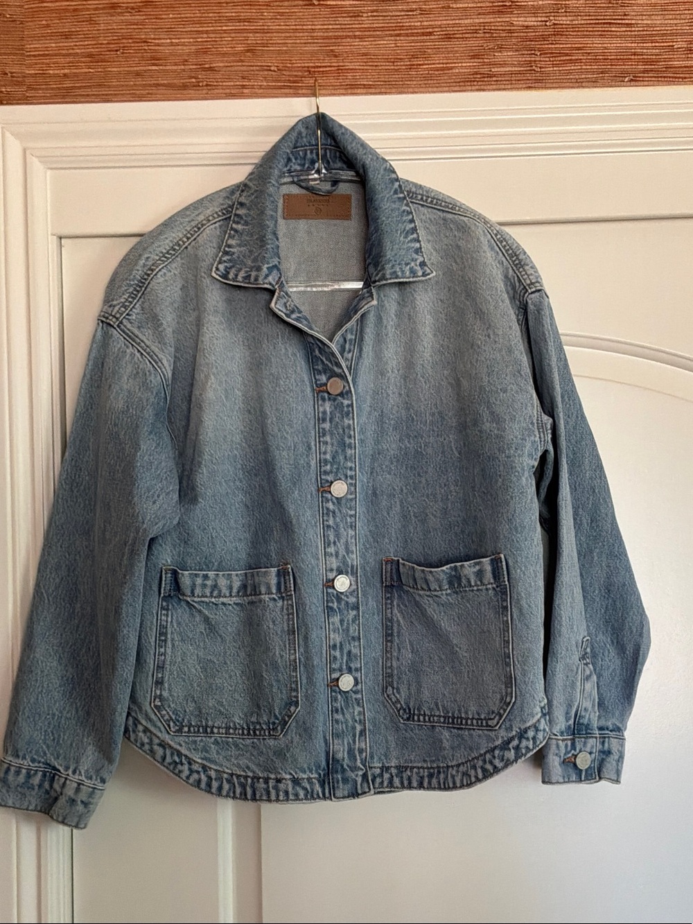 Light Blue Denim Jacket - Classic Women's Jean Coat